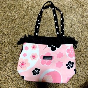 Kerberos Kay Designs by Hayley Kanaly. Fringed top canvas shoulder bag